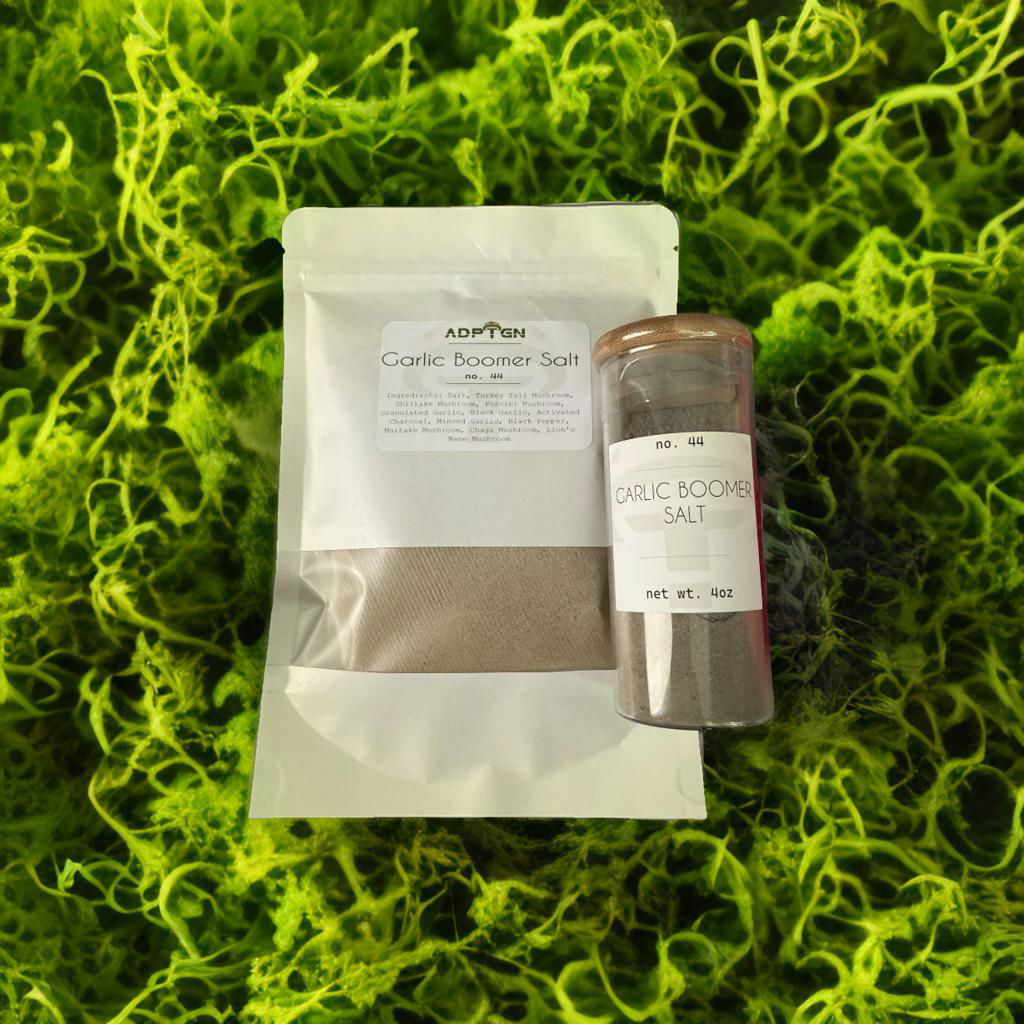 Garlic Boomer Salt- no. 44 - ADPTGN